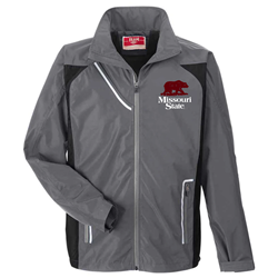 Original BearWear Bear Missouri State Gray Shell Jacket