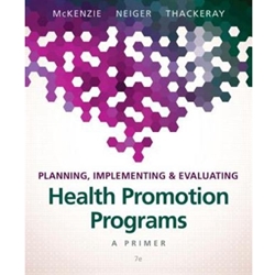 *PLAN IMPLEMENT & EVAL HEALTH PROMO*OOP*