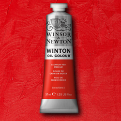 Winton Oil Colour Cadmium Red Medium Paint