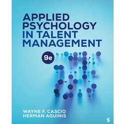STREAMLINED PSY 716 APPLIED PSYCHOLOGY IN TALENT MANAGEMENT EBOOK