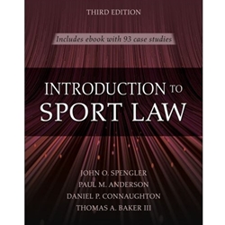 STREAMLINED KIN 780 INTRODUCTION TO SPORT LAW WITH CASE STUDIES EBOOK