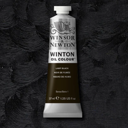 Winton Oil Colour Lamp Black Paint