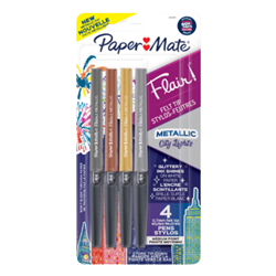 Paper Mate Metallica Felt Tip Pens