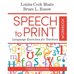 STREAMLINED SPE 584/664 WORKBOOK SPEECH TO PRINT EBOOK
