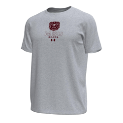 Under Armour Bear Head MSU Bears Gray Tee