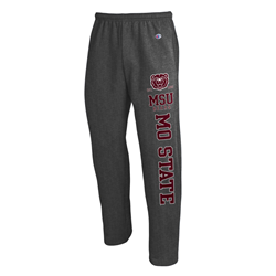 Champion Multi Logo Graphite Sweatpants