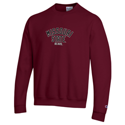 Champion Missouri State Bears Maroon Crewneck