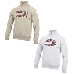 Gear Missouri State Bearhead 05 University Quarter Zip Crew Neck