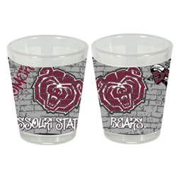 Jenkins Bear Head Brick Shot Glass