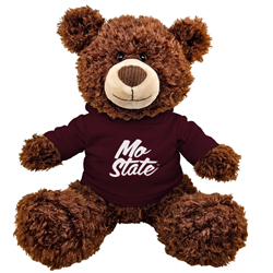 Mascot Factory Mo State Hoodie Brown Teddy Bear