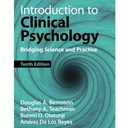 ALT FORMAT: INTRO TO CLINICAL PSYCHOLOGY