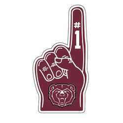 SDS Foam Finger 6" Vinyl Decal