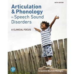 STREAMLINED CSD 728 ARTICULATION AND PHONOLOGY IN SPEECH SOUND DISORDERS EBOOK
