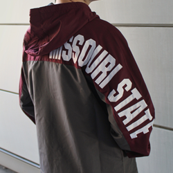 Colosseum Missouri State Quarter Zip Windbreaker
