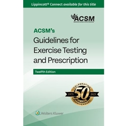 ACSM'S GUIDELINES FOR EXERCISE TESTING & PERSCRIPTION