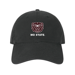 Legacy Bear Head MO STATE Black Cap