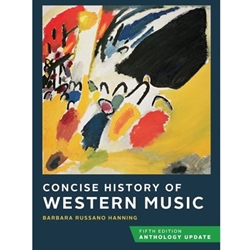 CONCISE HISTORY OF WESTERN MUSIC: ANTHOLOGY UPDATE + TOTAL ACCESS
