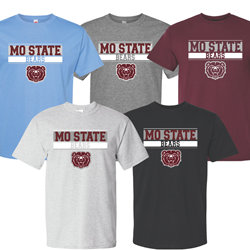 Original BearWear Mo State Bears Bear Head Tee