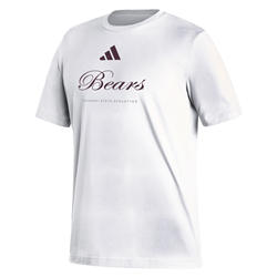 Adidas Bears Missouri State Athletics White Tee