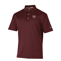 Columbia Bear Head Men's Maroon Polo