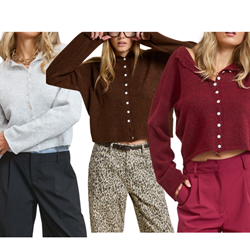 Classic Lightweight Button-down Cardigan Top