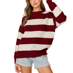 Striped Game Day Sweater