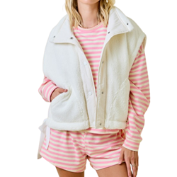 Fleece Zip Vest