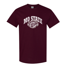 Original BearWear Mo State Vintage Bear Maroon Tee