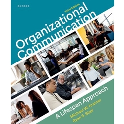 ALT FORMAT: ORGANIZATIONAL COMMUNICATION: A LIFESPAN APPROACH