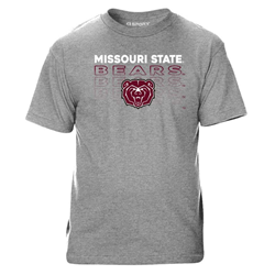 CI Sport Missouri State Bears Bear Head Gray Tee
