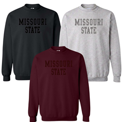 CI Sport Missouri State Stitched Letters Crewneck