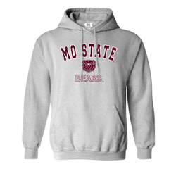 CI Sport Mo State Bear Head Bears Gray Hoodie