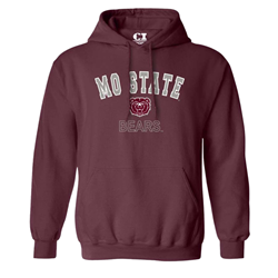 CI Sport Mo State Bear Head Bears Maroon Hoodie