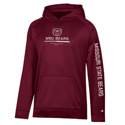 Champion Bear Head MSU Bears Established 1905 Men's Maroon Hoodie