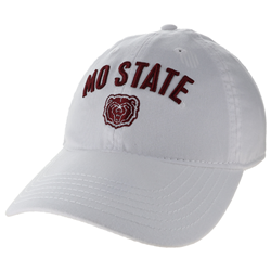Legacy Mo State Bear Head White Cap