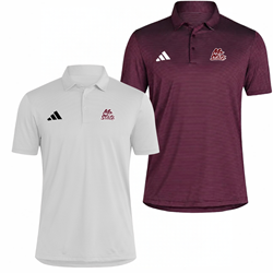 Adidas Mo State Embroidered Striped Polo