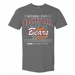 Gildan Missouri State Basketball Bears C USA Gray Tee