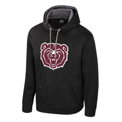 Colosseum Bear Head Men's Black Hoodie