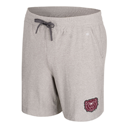 Colosseum Bear Head Men's Gray Athletic Shorts