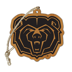 Timeless Etchings Co Bear Head Tree Ornament