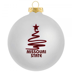 MCM Missouri State Silver Tree Ornament