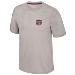 Colosseum Bear Head Men's Gray Tee