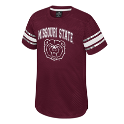 Colosseum Missouri State Bear Head Bears Girls Maroon Toddler Dress