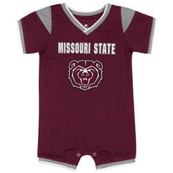 Colosseum Missouri State Bear Head Bears Infant Maroon Onesie