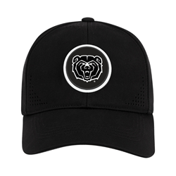Colosseum Bear Head Black Adjustable Cap