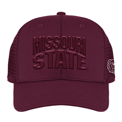 Colosseum Missouri State Bear Head Maroon Adjustable Cap