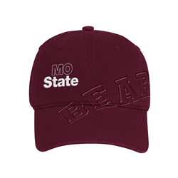 Colosseum Mo State Bears Maroon Adjustable Cap