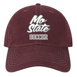The Game Mo State Soccer Maroon Cap