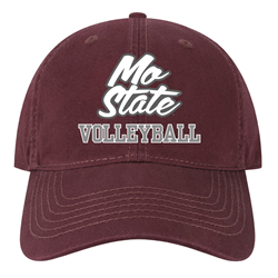 The Game Mo State Volleyball Maroon Cap