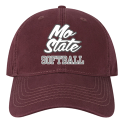 The Game Mo State Softball Maroon Cap